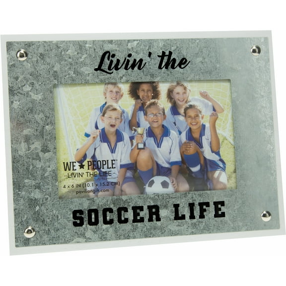 Pavilion - Soccer - 8.5" x 6.5" Frame (Holds 4" x 6" Photo)