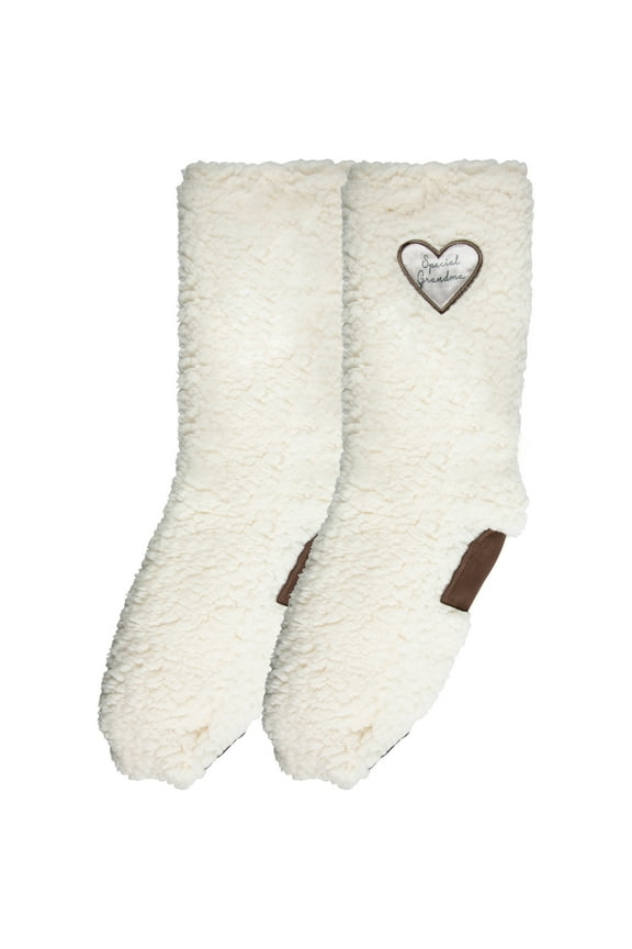 Gift Company - Special Grandma - One Size Fits Most Sherpa Slipper