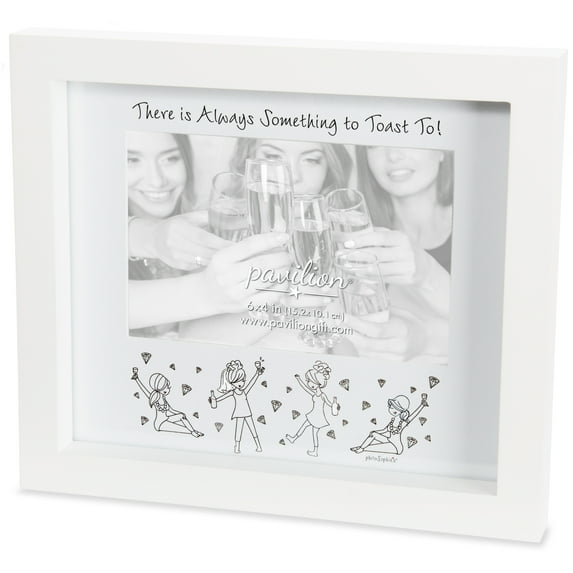 Pavilion Gift Company - Toast - 9" x 8" Frame (Holds 6" x 4" Photo)