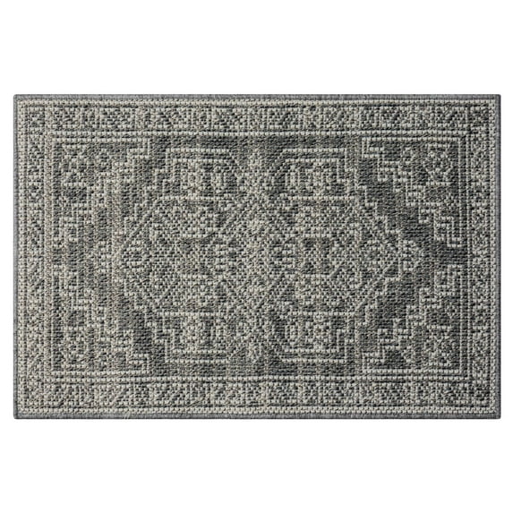 Pavilion Tribal Area Rug - Gray, 2'x3'