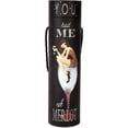 thumbnail image 1 of Pavilion - "You had Me at Merlot" Black Blinking Wine Box with Handle, 1 of 2
