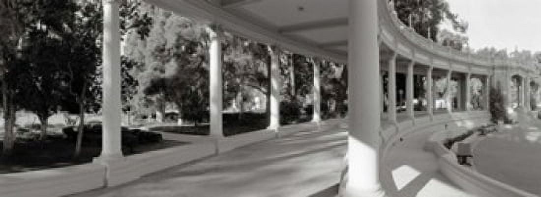 Pavilion in a park Balboa Park San Diego California USA Canvas Art - Panoramic Images (18 x 7)
