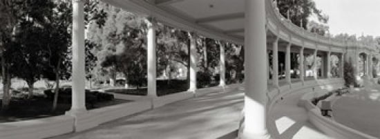 Pavilion in a park Balboa Park San Diego California USA Canvas Art - Panoramic Images (36 x 13)