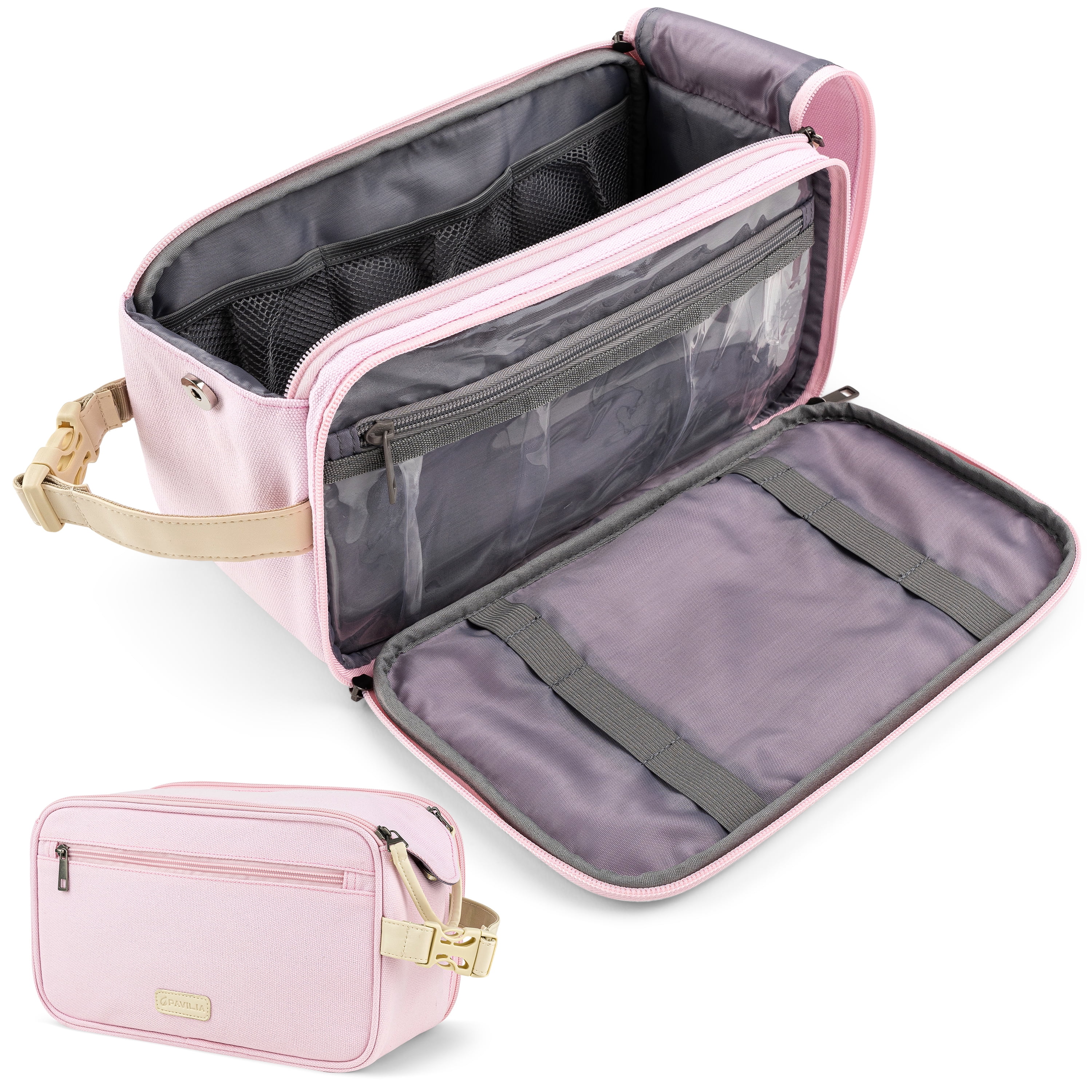 3-Way Toiletry Bag (Aqua La Vista)