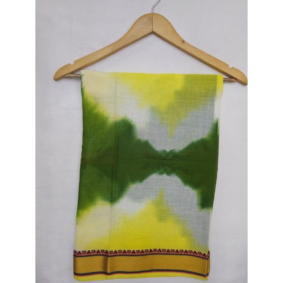 Pavish Export Colorful Hand Dye Beach Wrap Sarong With Golden Zari Bikini Wraps Summer Pareo Swim Cover ups