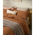 thumbnail image 1 of Pavish Export Cotton Duvet Cover In Burnt Orange Rust Duvet Cover With 2 Pillowcases Cotton bedding Custom Cotton Bedding Duvet Cover Set Cal.King, 1 of 4