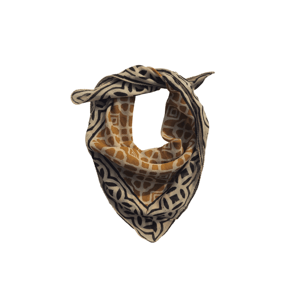 Pavish Export Pure cotton bandanas Neck Scarf Block Print Neckerchief Handmade Organic Bandana