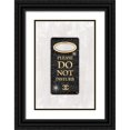 thumbnail image 1 of Pavlova, Martina 11x14 Black Ornate Wood Framed with Double Matting Museum Art Print Titled - Do Not Disturb, 1 of 4