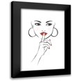 thumbnail image 1 of Pavlova, Martina 13x18 Black Modern Framed Museum Art Print Titled - Silence, 1 of 5