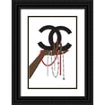 thumbnail image 1 of Pavlova, Martina 17x24 Black Ornate Wood Framed with Double Matting Museum Art Print Titled - Jewelry II, 1 of 4