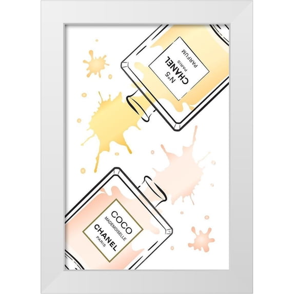 Pavlova, Martina 17x24 White Modern Wood Framed Museum Art Print Titled - Perfumes I