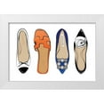 thumbnail image 1 of Pavlova, Martina 32x23 White Modern Wood Framed Museum Art Print Titled - Designer Shoes, 1 of 4