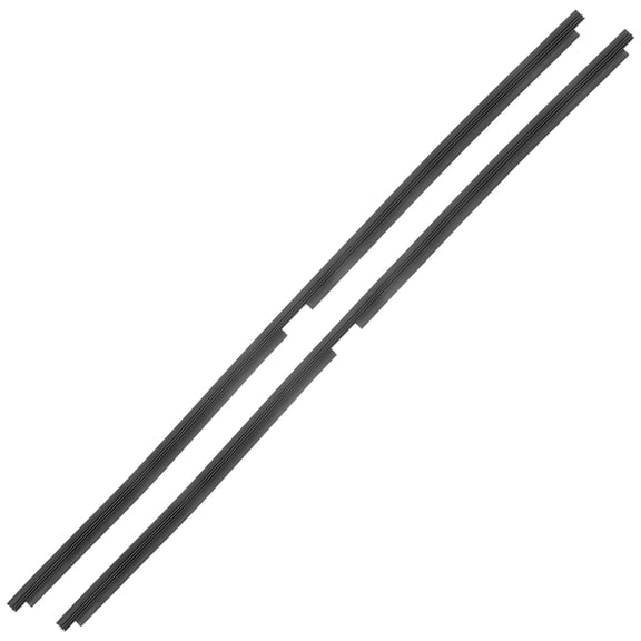 Homoyoyo Pavo Wiper Refill Black Plastic Compatible with Various Cars 2Pcs