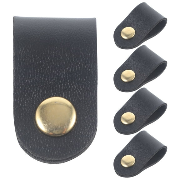 Pavo 5pcs Cable Organizer Cable Winder Computer Cable Tie Strap Cord Fixing Strap