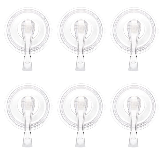 Homoyoyo Pothooks Easy Use No Punching Wall Hanging Hooks Assorted 6Pcs