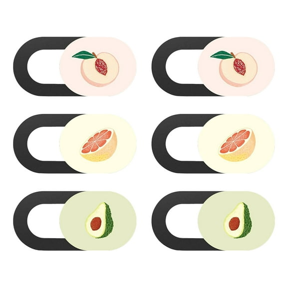 6pcs Webcam Privacy Lens Protector for Laptops Computers and Phones