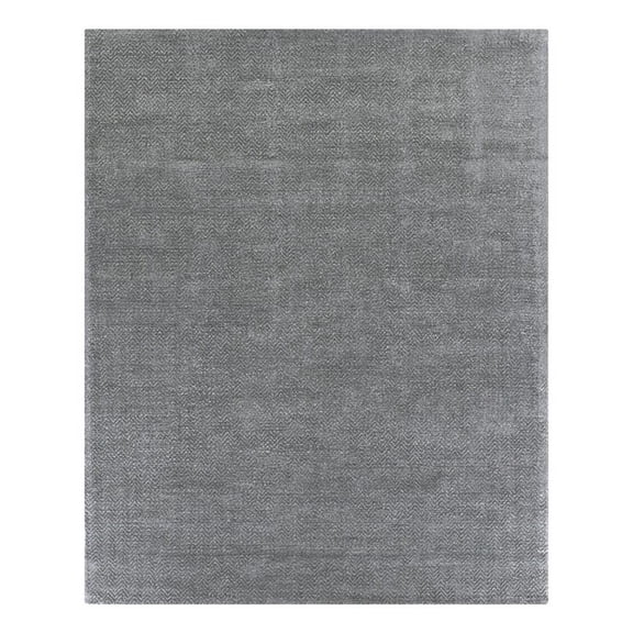 Pavo Handloomed Tencel Light Blue 10'x14' Area Rug
