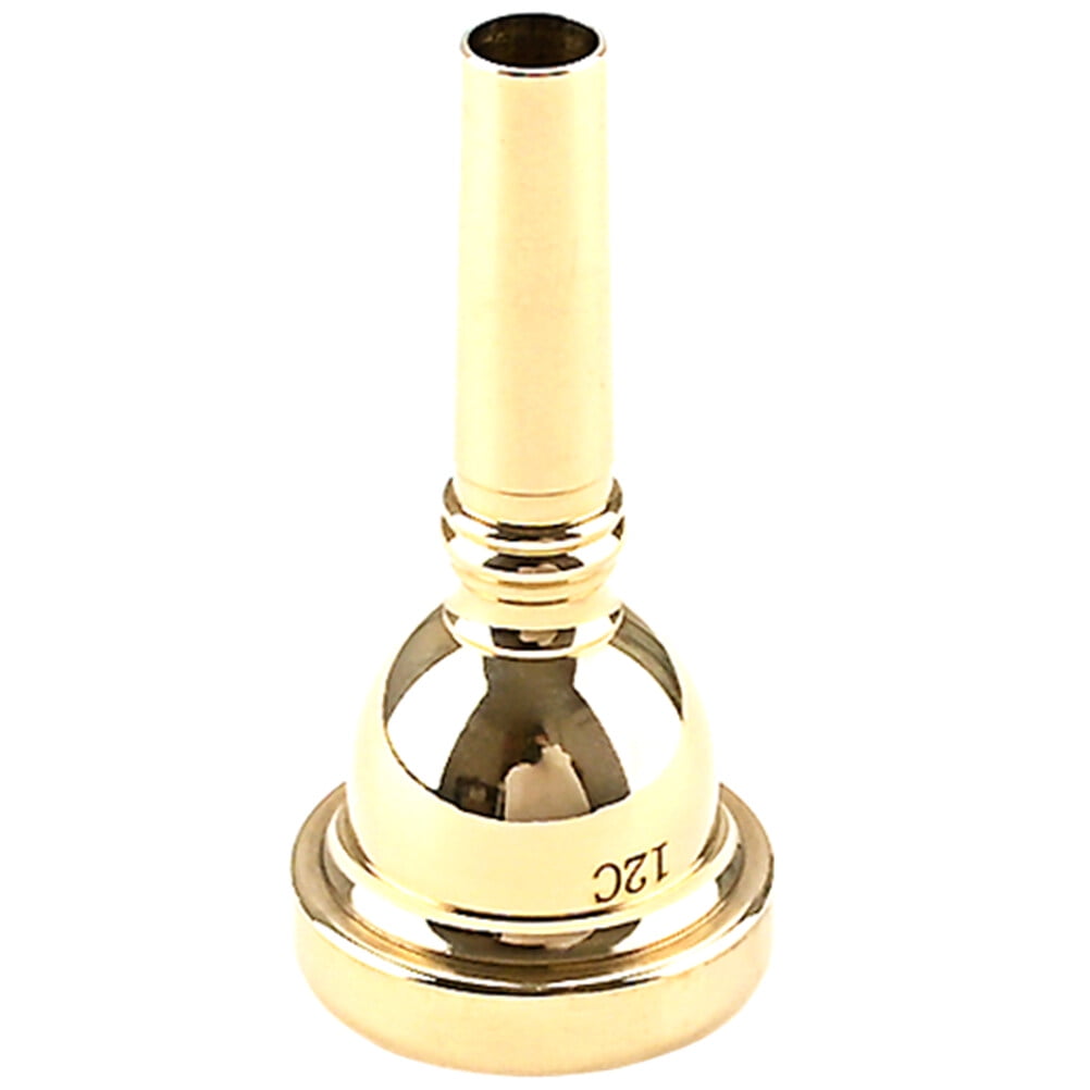 Pavo Professional Trumpet Mouthpiece Gold Plated Metal Trumpet Mouthpiece Practical Horn Mouthpiece