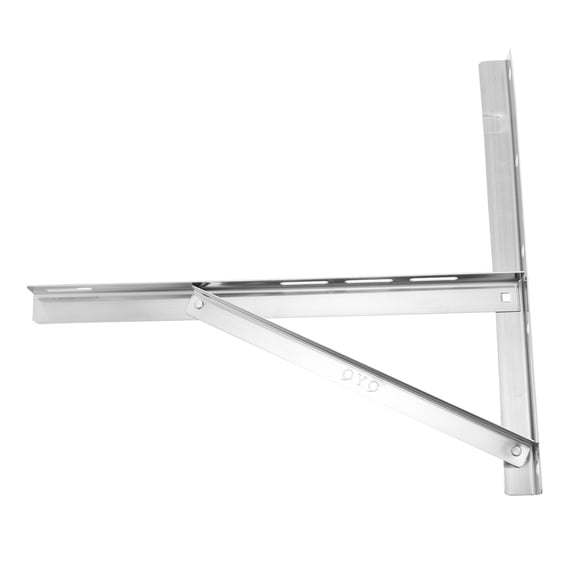 Pavodes 1 Pair Wall Mounting Bracket Useful Wall Rack for 1.5P Air Conditioner Condenser