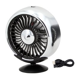 Pompotops Cooling Car Fan Vehicle Electric Fan 12V Universal 
