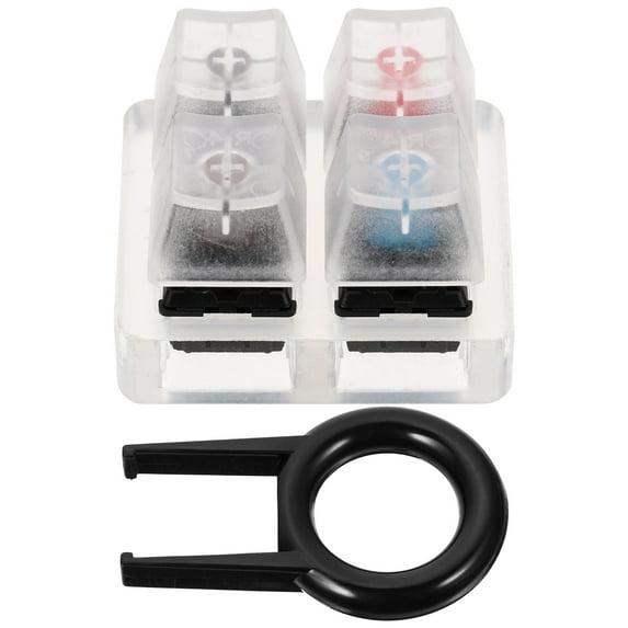 Homoyoyo Mechanical Keyboard Tester Durable ABS Acrylic Easy to Use 1Pc