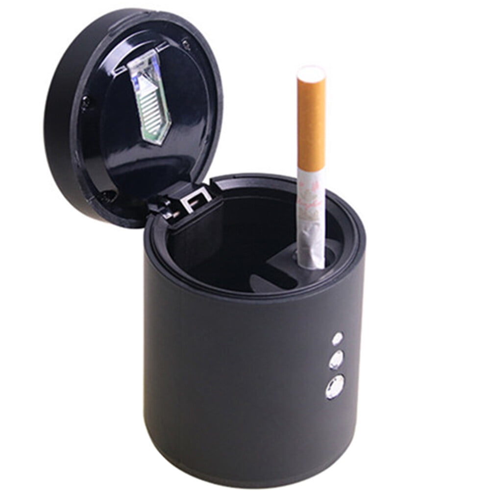 Pavodes Car Cigarette Ashtrays Smokeless Auto Cigarette Ash Holder with