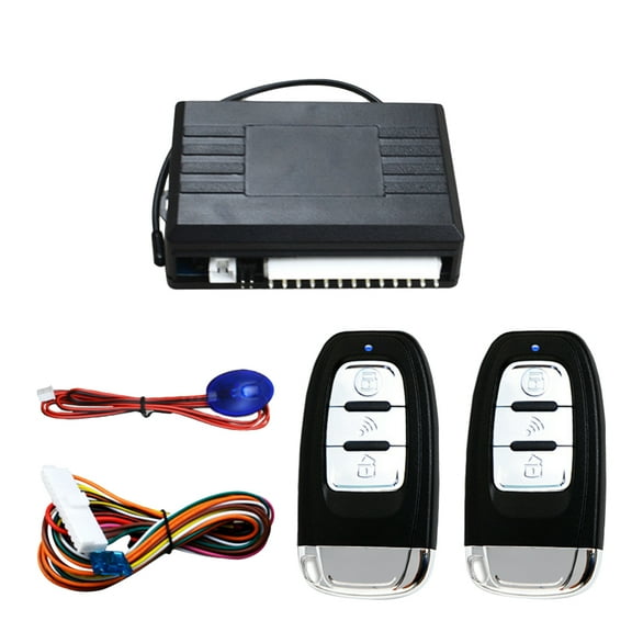 Pavodes Central Locking Kit for Car Door Lock Keyless Entry System Drectional Light with Trunk Release Button