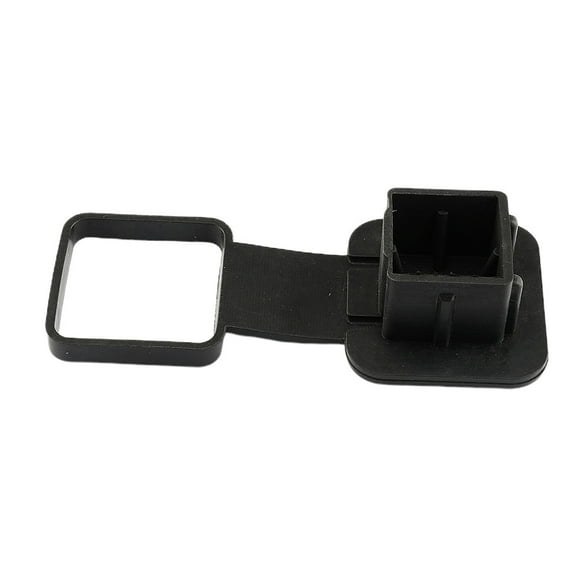 Pavodes Rubber Trailer Tube Protector Insert Tow Trailer Hitch Cover Car Accessories for 18 Inch Receivers (Black)