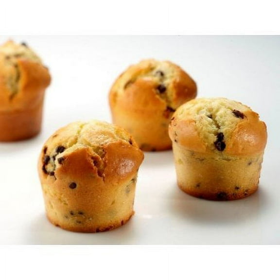 Pavoflex Flexible Non-Stick Mold, Muffin 70mm Diameter x 40mm High, 24 Cavities