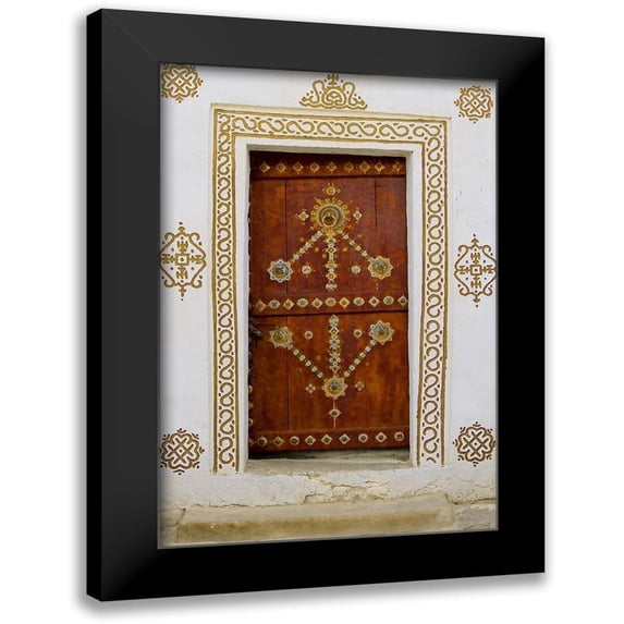 Pavon, Aldo 17x24 Black Modern Framed Museum Art Print Titled - Oasis Door