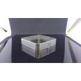 thumbnail image 1 of Pavoni Perforated Rounded-Square Stainless Steel Tart Ring 2 Centimeters High 8.5 x 8.5 cm, 1 of 1