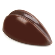 Pavoni Polycarbonate Chocolate Mold, Slitted Teardrop, 21 cavities