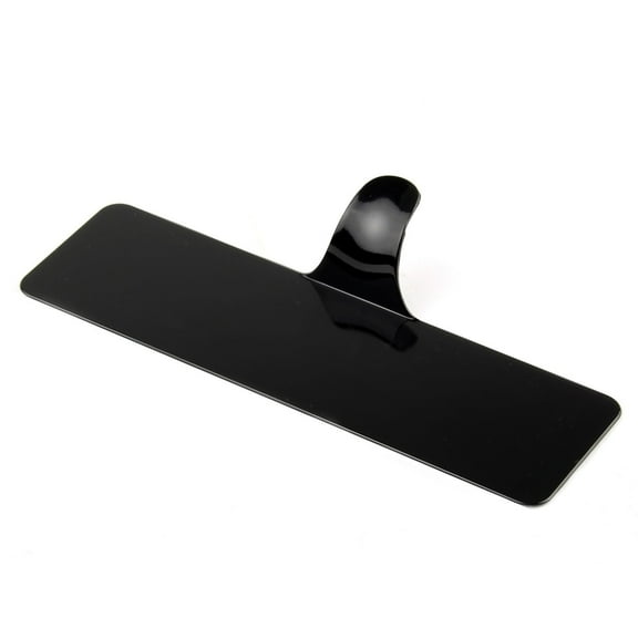 Pavoni Single-Portion Rectangular Black Plastic Tray 5-1/8 Inch x 1-1/2 Inch - Case of 250 Pieces