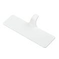 thumbnail image 1 of Pavoni Single-Portion Rectangular White Plastic Tray 5-1/8 Inch x 1-1/2 Inch - 50 Pieces, 1 of 1