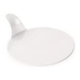 thumbnail image 1 of Pavoni Single-Portion Round White Plastic Tray 3-1/8 Inch Diameter - Case of 250 Pieces, 1 of 1