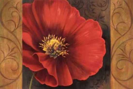 Pavots Rouges I Canvas Art - Jordan Gray (12 x 18)
