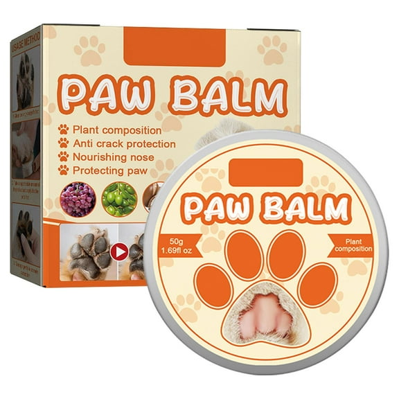 Paw Balm for Dogs, Pet Moisturizer for Noses Paws, Dogs Cats Paw Protector Pet Supplies for Autumn Winter Cold Hot Dry Extreme Weather Conditions