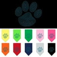 thumbnail image 1 of Pet and Dog Bandana Rhinestone, "Paw Blue", 1 of 10