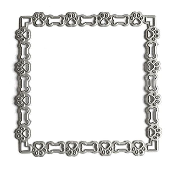 Paw Bone Metal Cutting Dies Stencil Scrapbooking DIY Album Stamp Paper Card Mold Embossing Decoration Craft
