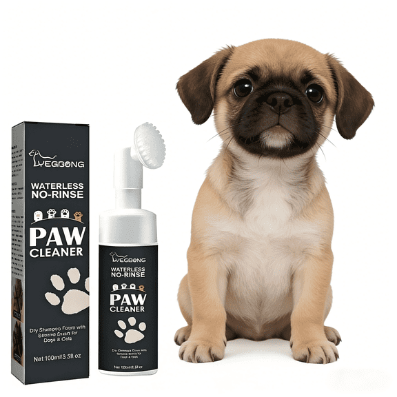 Paw Cleaner for Dogs, Dog Paw Cleaner, Dry Shampoo for Dogs, 100ML