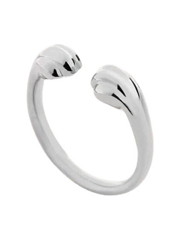 Paw Design Open Rings Lovely Adjustable Finger Jewelry for Women Lovers
