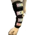 thumbnail image 1 of Dog Leg Braces by Paw Empire, Ultra Supportive with Metal Springs, Large, Rainbow Dog Bones, 1 of 6