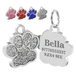 Pet Tag Custom Dog Tag Dog Tags for Dogs Cat Id Tag cat Tag personalized Personalized Dog Tag Landscape Nautical Dog Tag Rose Gold S Front Back engraving Walmart