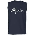 thumbnail image 1 of Paw Heartbeat Adult Sleeveless Tee, 1 of 3