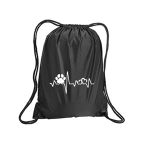Broad Bay University of Alabama Drawstring Backpack Rich Canvas Alabama Logo Cinch Bag (Crimson Tide