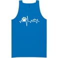 thumbnail image 1 of Paw Heartbeat Neon Tank Top, 1 of 1