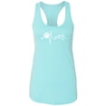 thumbnail image 1 of Paw Heartbeat Racerback Tank, 1 of 3