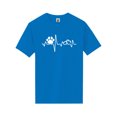 thumbnail image 1 of Paw Heartbeat Short Sleeve Neon T-Shirt, 1 of 1