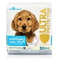 Paw Inspired Disposable Dog Wraps Male Dog Diapers Ultra Protection