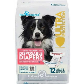 Walmart dog diapers in cheap store